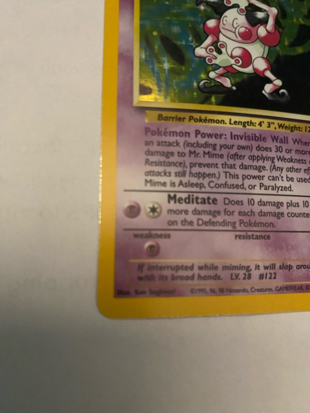 MR. MIME - 6/64 - Jungle Set - Holo - Pokemon Card - Picture 2 of 15